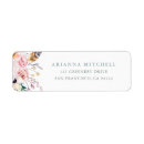 Search for rustic return address labels weddings Watercolor