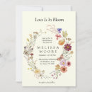 Search for rust bridal shower invitations Whimsical wildflowers