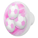 Search for soccer ball knobs and pulls Pink