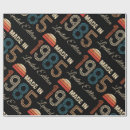 Search for 40th birthday wrapping paper 40 years old