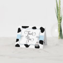 Search for cowboy baby shower thank you cards Blue