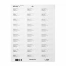 Search for corporate return address labels Typography