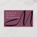 Search for ruby business cards Makeup artist