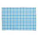 Search for blue plaid pillowcases Gingham