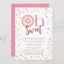 Search for oh baby doughnut invitations Pink