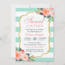Search for mint sweet 16 invitations Gold