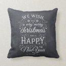 Search for new year throw cushions Typography