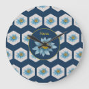 Search for flower monogram clocks Geometric