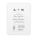 Search for invitations wedding magnets Typography