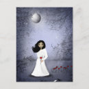 Search for girl with a poppy postcards Fantasy