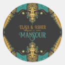 Search for tribal gold stickers Bohemian