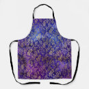 Search for purple and gold aprons Stylish