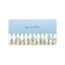 Search for fence return address labels Flowers