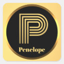 Search for monogram p stickers Letter