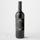 Search for mini wedding wine labels Floral