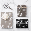 Search for black cat christmas wrapping paper Retro