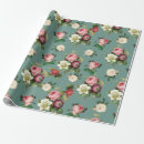 Search for victorian wrapping paper Roses