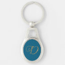 Search for gold letter key rings Initials