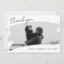 Search for artistic wedding thank you cards Typography