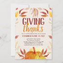 Search for give thanks invitations Pumpkin