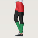 Search for red black green flag clothing Pan african flag