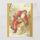 Search for stuffing postcards Santa