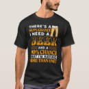 Search for this guy needs a beer tshirts Humour