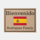 Search for spanish doormats Bienvenido
