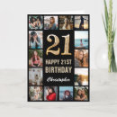 Search for 21st birthday cards Photo collage