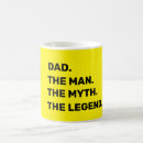 Search for papa man myth legend mugs Birthday