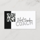 Search for soccer business cards Trainer