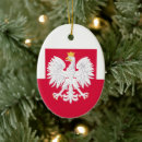Search for polish flag christmas tree decorations Polski