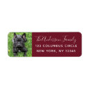 Search for black white and red return address labels Pet