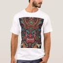 Search for tribal clothing Illustration