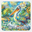 Search for pelicans stickers Blue
