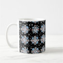 Search for blue snowflake mugs Pattern