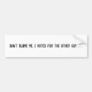 Search for white guy bumper stickers Blame