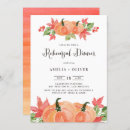 Search for autumn rehearsal dinner invitations Rustic