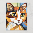Search for cubistic postcards Feline