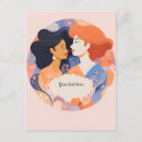 Search for lady friend postcards Pink