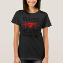 Search for heart disease warrior tshirts Congenital