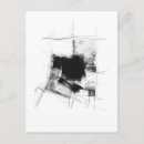 Search for black and white abstract art postcards Contemporary