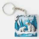 Search for winter scene key rings Wildlife