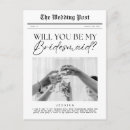 Search for propose postcards Bridesmaid