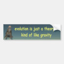 Search for theory of evolution bumper stickers Atheism
