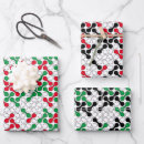 Search for red black green wrapping paper Modern