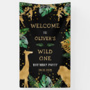 Search for safari birthday banners Cute