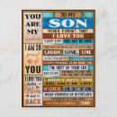 Search for love son postcards Father and son