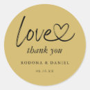 Search for gold heart wedding stickers Simple
