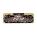 Search for brass return address labels Antique